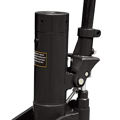 BIG RED Dual Position Hydraulic Forklift Service/Floor Jack, 5 Ton (10,000 lb) Capacity, Home and Workshop Car Maintenance for Various Vehicles,black