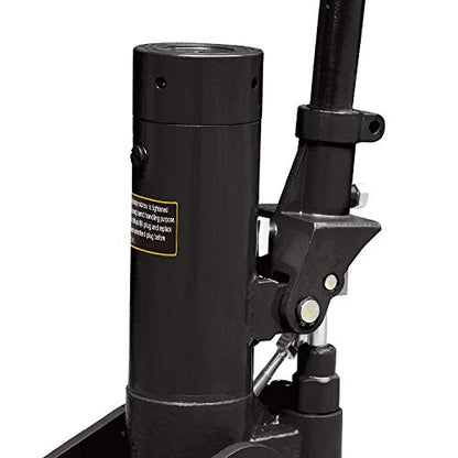 BIG RED Dual Position Hydraulic Forklift Service/Floor Jack, 5 Ton (10,000 lb) Capacity, Home and Workshop Car Maintenance for Various Vehicles,black