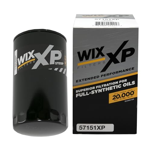 WIX 57151XP WIX XP Oil Filter Replacement, Built for Synthetic Oil - Compatible With Ford F-Series Super Duty PU w/ 6.7L diesel (11-14) - size: (Pack of 1)