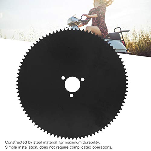 Alomejor Chain Sprocket 25H 92T Steel Rear E Motorcycle Scooter Replacement - 3 Hole Design 159 * 63mm