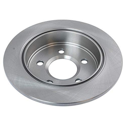 TRQ Front and Rear Brake Pad and Rotor Set Ceramic - style: BKA11171