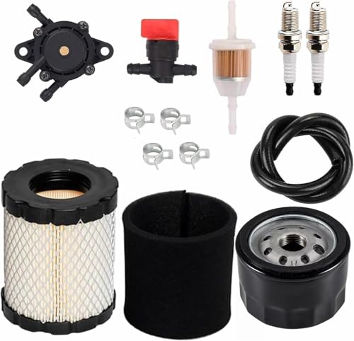 Air Filter Fuel Pump Oil filter for John Deere Z355E Z345M Z355R Z345R Z225 Z235 Z345 E120 LT150 46" 48" Mower 17.5hp 19.5hp 20hp 21hp