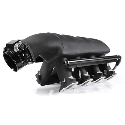 300-117 Hi-Ram EFI LS Intake Manifold with 102mm Throttle Body - size: 300-117KIT Black