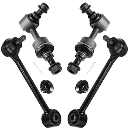 Detroit Axle - 4pc Rear Control Arms Kit for 2011-2015 Hyundai Sonata - size: 4CS48196/4PC