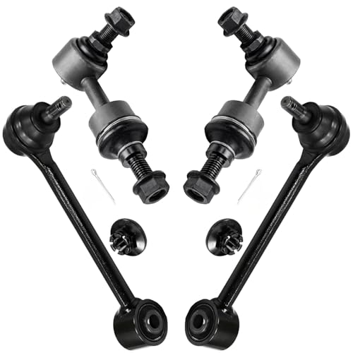 Detroit Axle - 4pc Rear Control Arms Kit for 2011-2015 Hyundai Sonata - size: 4CS48196/4PC