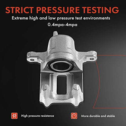 A-Premium Front Right Passenger Disc Brake Caliper without Bracket - style: Front Passenger