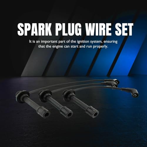 Spark Plug Wire Kit Compatible with John Deere 825i, 825i S4 - style: MIA11724