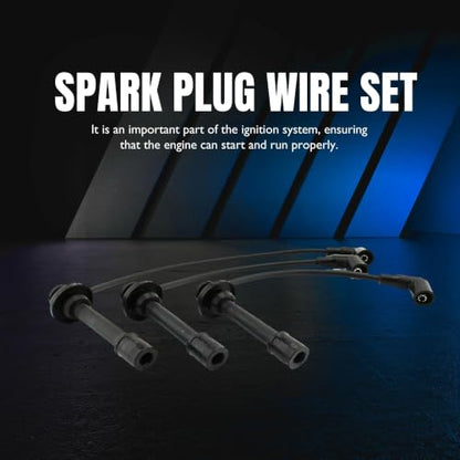 Spark Plug Wire Kit Compatible with John Deere 825i, 825i S4 - style: MIA11724
