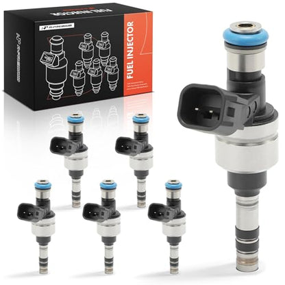 A-Premium Set of 6 Fuel Injectors Compatible with Chevrolet, Cadillac, GMC
