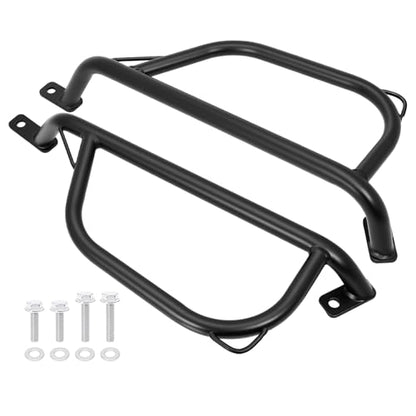 Black Highway Side Crashbars Rear Protectors