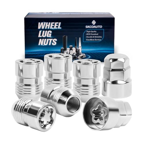1/2"-20 Wheel Locks 5 Locks and 2 Key Cone Seat - size: M1/2"-20, style: 5 pieces, 32.26 mm
