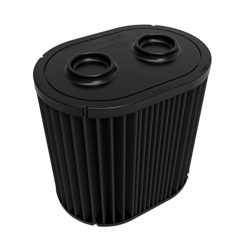 K&N Performance Diesel Dryflow Lifetime Engine Air Filter: Increase Power & Towing, Washable, Premium: Compatible with 2017-2019 Ford (F250, F350, F450, F550), E-0644HBK - style: Diesel Dryflow Lifetime Filter