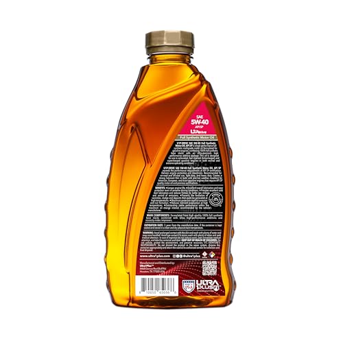 SAE 5W-40 Full Synthetic Motor Oil API SP 12 Quarts - size: 12 Quarts Pack