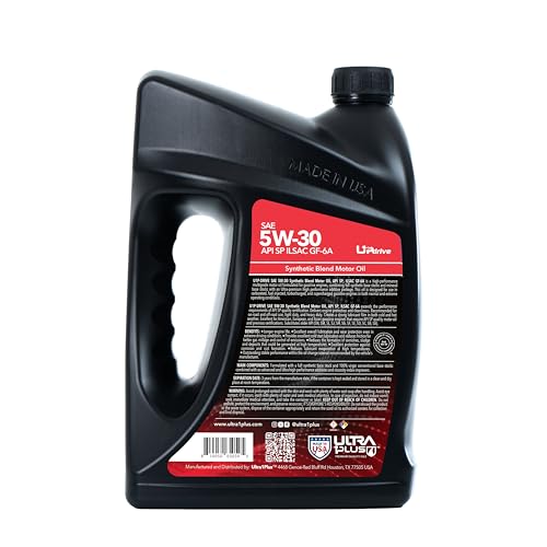 SAE 5W-30 Synthetic Blend Motor Oil API SP ILSAC GF-6A - size: 2 Gallon Pack