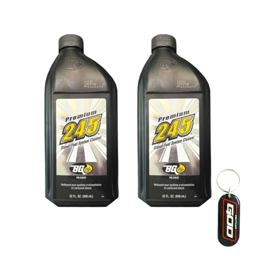 BG 245 Premium Diesel Fuel System Cleaner - 32 FL OZ (2) Key Chain