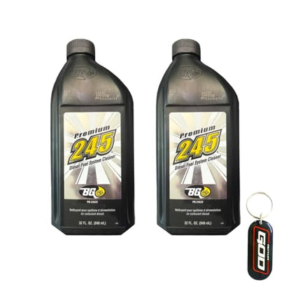 BG 245 Premium Diesel Fuel System Cleaner - 32 FL OZ (2) Key Chain