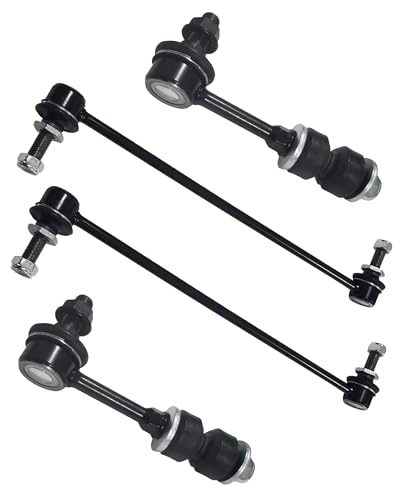 K750043 K750257 4Pcs Front and Rear Stabilizer Sway Bar End Links - size: K750043 K750257