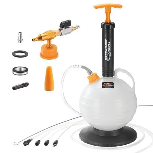 FOUR UNCLES 6L 수동 및 공압 오일 추출기 펌프 - size: 6L Manual&Pneumatic