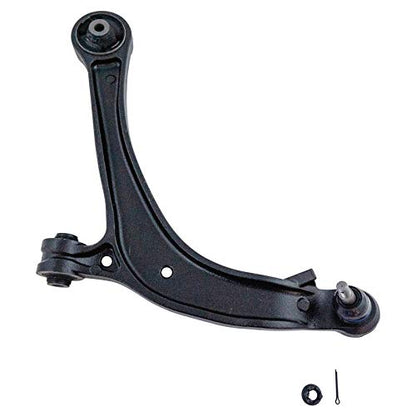 TRQ Front Lower Driver and Passenger Side Control Arm and Ball Joint Set 2 - style: PSA66714