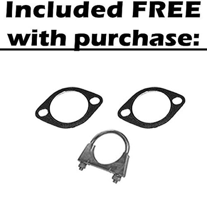 Northeastern Exhaust Resonator Pipe Muffler Exhaust System Kit fits: 2003-2007 Nissan Murano