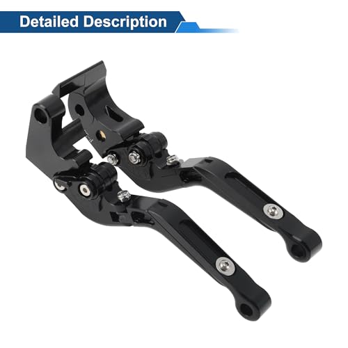 YZF-R7 Brake Clutch Levers for Yamaha 21-25 6 Position - color: Solid Black
