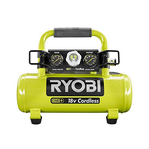 ONEAND 1 GAL. 120 PSI Portable 18V Horizontal AIR Compressor 0.5 CFM at 90 PSI