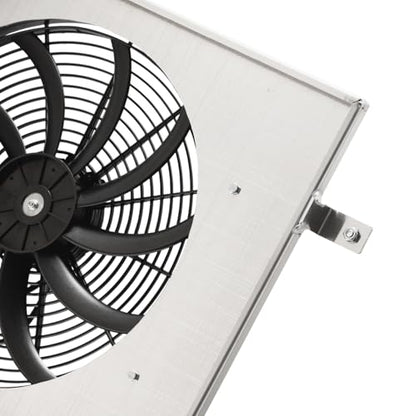 Radiator Shroud&16'' Electric Fan for 2004-2009 Dodge Ram 1500 2500 3500 4000 5.7 5.7l Radiator Cooling Fan Assembly kit