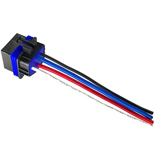 4-pin 80/60Amp 12V DC Waterproof Automotive Relay with Heavy-Duty Wire - size: 5 relays