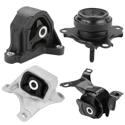 Engine Motor & Transmission Mount Kit Replacement for 2002-2006 Acura RSX - size: 4PCS-Compatible with 2002-2005 Civic 2.0L