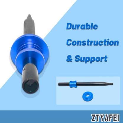 Oil Pump Primer Tool for GM Chevy V6 V8 SBC & BBC Engines - Compatible with 283 305 327 350 454 Small/Big Block, Use with 3/8" or 1/2" Chuck Drill (Blue) - color: Blue
