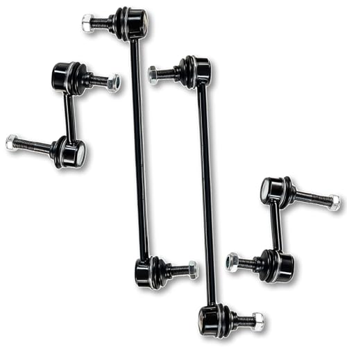 4Pc Front Rear Stabilizer Sway Bar End Link for Ford 2009 2010 2011 2012 Escape, Compatible With Mazda 2009 2010 2011 Tribute, for Mercury 2009 2010 2011 Mariner #OE K80296 K750571 - size: K80296&K750571-4PC