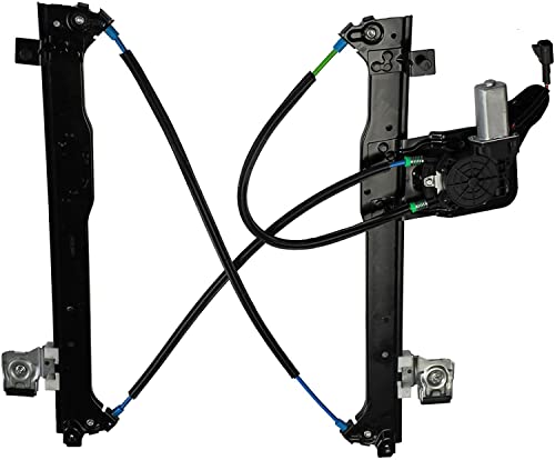 Rear Passenger Side Power Window Regulator Assembly w/Motor Fits Silverado - size: Rear Passenger Side (RH)