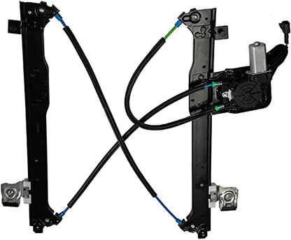 Rear Passenger Side Power Window Regulator Assembly w/Motor Fits Silverado - size: Rear Passenger Side (RH)