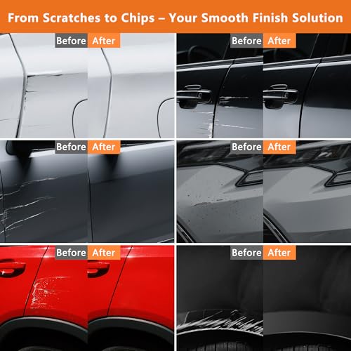 Olympic/Summit White Touch Up Paint Pen Kit Compatible with Chevy [Clear Coat Included], GAZ/WA8624 Color Match for Scratches, Rock Chips, Bumper Dings, Easy Scratch Repair & Rust Remover - color: Compatible with Chevy - Olympic/Summit White