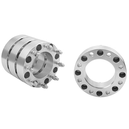 IRONTEK 8x180mm Wheel Spacers Compatible for Chevrolet Silverado 1500 2500 3500, for Chevrolet Suburban 2500; for GMC Savana 3500, Sierra, 8x6.5 2 inch Thread Pitch M14x1.5 Hub Bore 126.15mm 4PCS - size: 8x180-4PCS