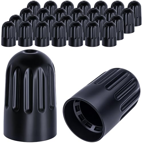 30PCS TPMS Tire Valve Long Stem Caps, Black Plastic Wheel Tire Valve Stem for TR20008 TPMS, Universal Long Stem Caps for Cars, SUV, Trucks, Bikes, Motorcycles, Bicycles - color: TPMS-Black-L, size: 30 pcs