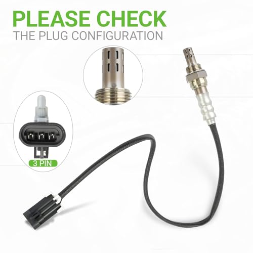 O2 Oxygen Sensor Upstream Compatible with Chevrolet Tahoe C1500 C2500 K1500 K2500 Suburban Astro & GMC Safari Yukon G1500 G2500 G3500 & Buick Park Avenue Regal, Oldsmobile,Pontiac,250-23011 234-3011 - size: 3011