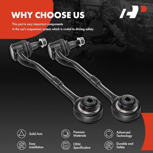 A-Premium Front Forward Lower Control Arm, with Ball Joint & Bushing