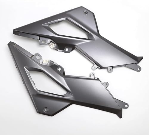 Mokuo Motorcycle Satin Light Gray ABS Bodywork Side Cover Fit For Honda Grom Msx125 SF 2016-2020 Fairings Kit Parts - style: Side Cover