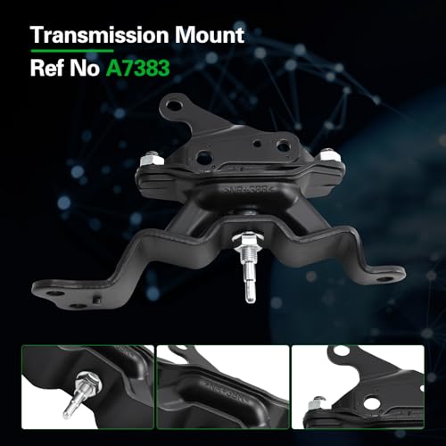 Engine Motor Mount Compatible with Murano 2015-2024 & JX35 2013 - size: A4355HY A4365HY A7381 A4371HY A7386 A7383