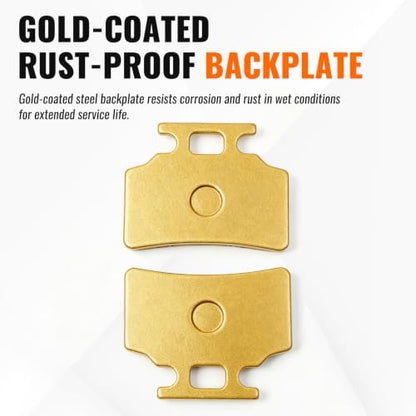 Minho Motorcycle Front Disc Brake Pads Compatible with Chinese GY6 Scooter JOG Taotao 150 long style go kart Gy6 49cc 50cc 125cc 150cc 200cc 250cc ATV Dirt Bike Pit Bike Roketa TaoTao Baja Sun - style: 011