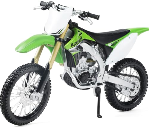 1:12 Dirtbike Toy Model Motorcycle for Kawasaki KX450F Green - color: Green