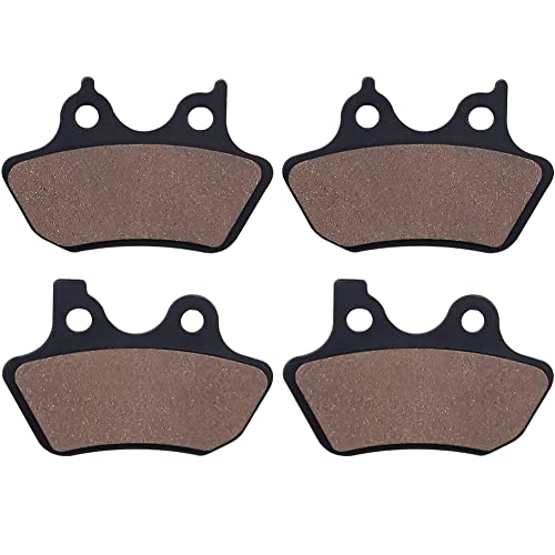Front & Rear Brake Pads for Harley Davidson Heritage Softail - style: semi-metal
