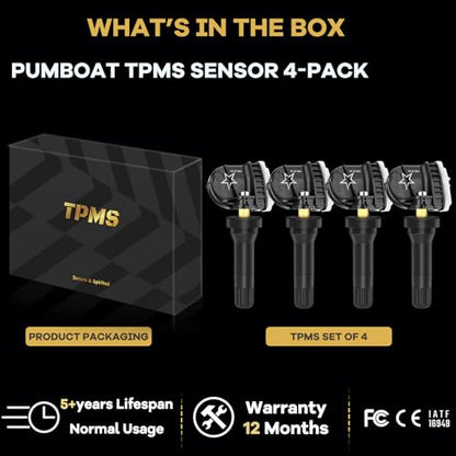 TPMS(Tire Pressure Sensor) FIT Canyon/Avalanche/Envision/Encore 4pcs 315Mhz