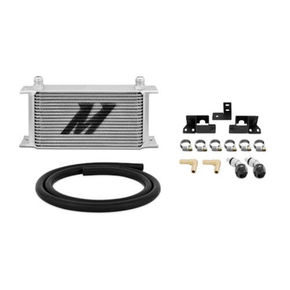 Mishimoto MMTC-WRA-07 Transmission Cooler Fits Jeep Wrangler JK 2007-2017 Silver - color: Silver