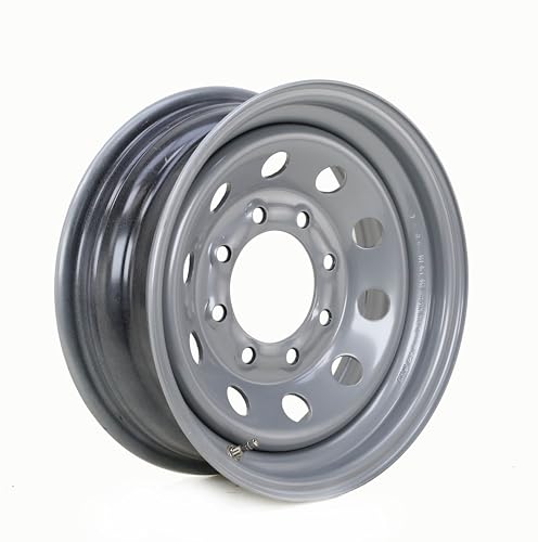 Free Country Trailer Tire Wheel ST225/90R16 14-Ply G 127L 8X6.5 Silver Mod - size: ST225/90R16