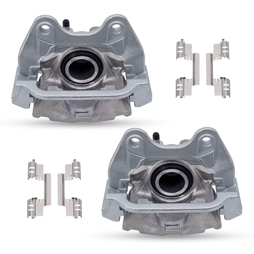 Rear Disc Brake Calipers Compatible with 07-18 Silverado, 18B5030 18B5031 - size: Rear 18B5030+18B5031