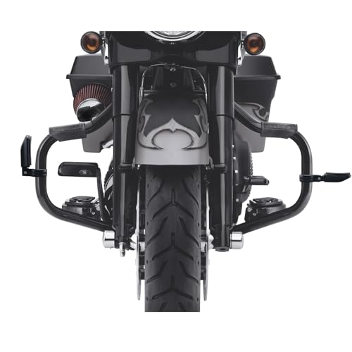 OEM-Spec Highway Pegs 1.25" for Harley & Metric | No Rattle Black