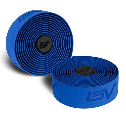 BV EVA Road Bike Handlebar Tapes, Bicycle Bar Tape, Cycling Handle Wraps – 2 Rolls - color: Blue