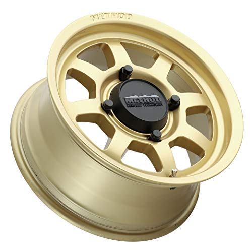 Method Race Wheels 410 Gold 14x7" 4x136", 13mm offset 4.5" Backspace, MR41047047143 - color: Gold, size: 14x7 inches, 4x136, 13/4.5"